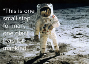 One Small Step for Man