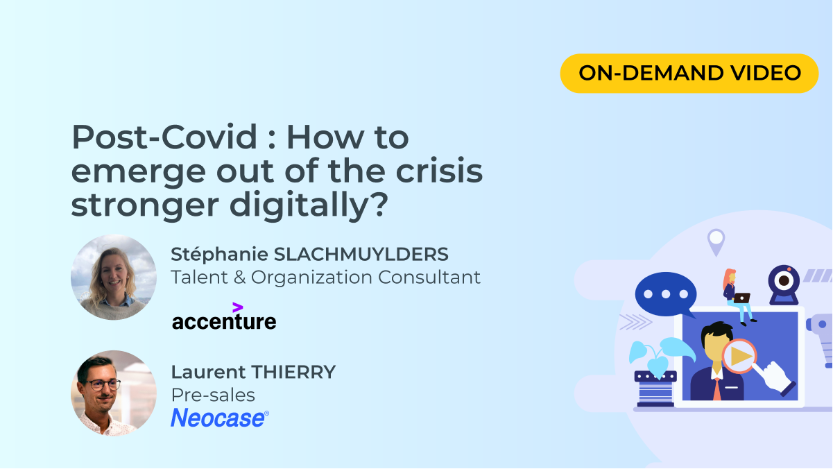 Webinar - Post-Covid: How to get out of the crisis stronger digitally?