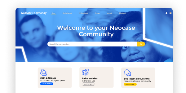 Neocase Community portal