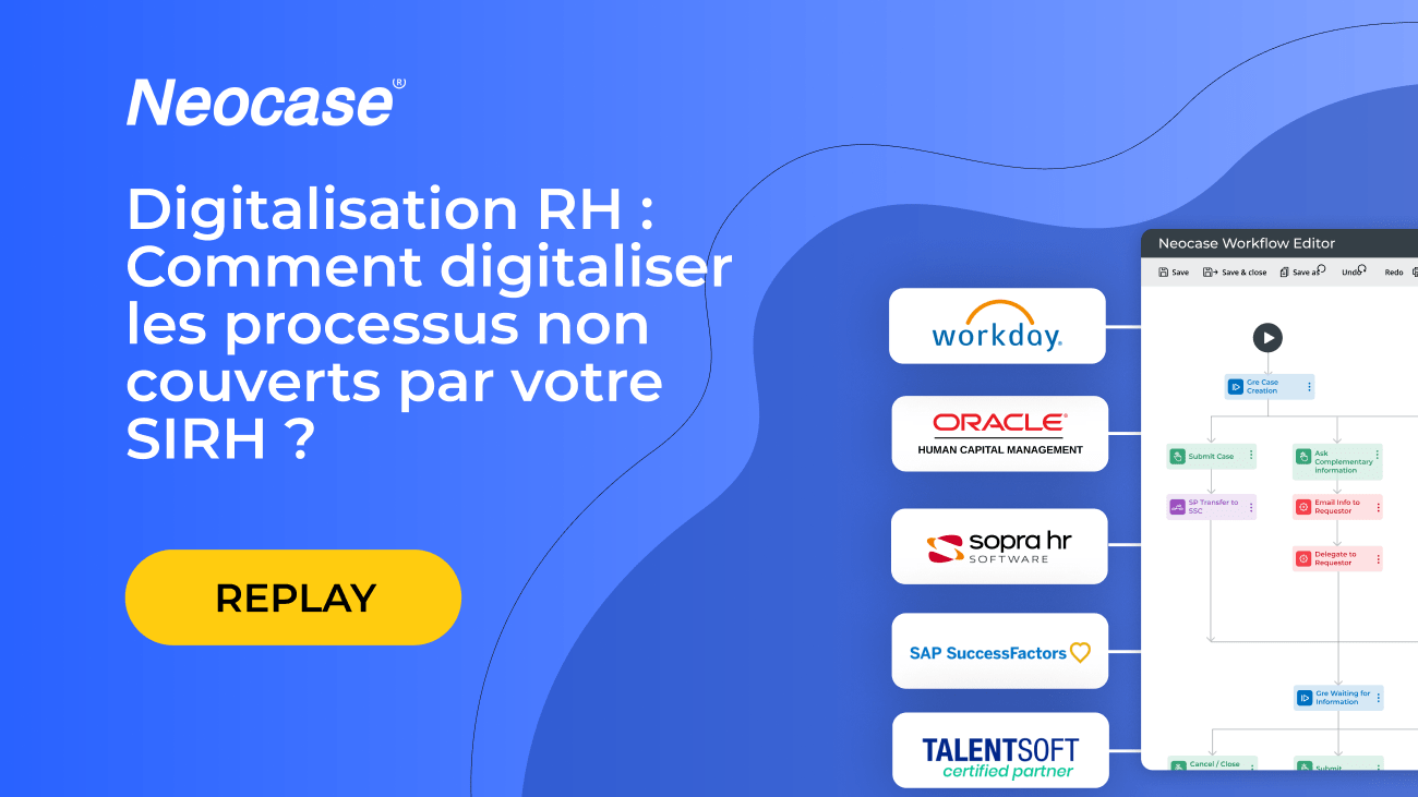 Digitalisation RH : Comment digitaliser les processus non couverts par votre SIRH ?