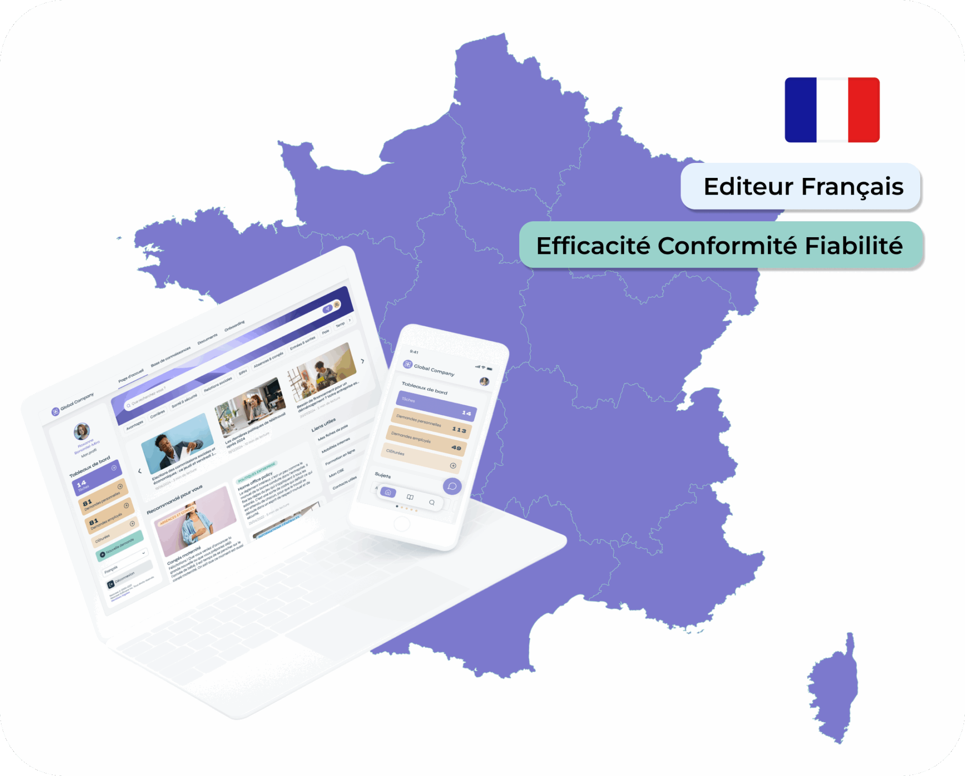 Secteur Public Efficacité Conformité Fiabilité ; Neocese est un Editeur Français